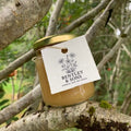 A Jar of Soft Set Honey in a wild environment